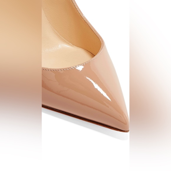 Christian Louboutin Pigalle Follies 100 Patent Leather Pumps - Picture 7 of 15